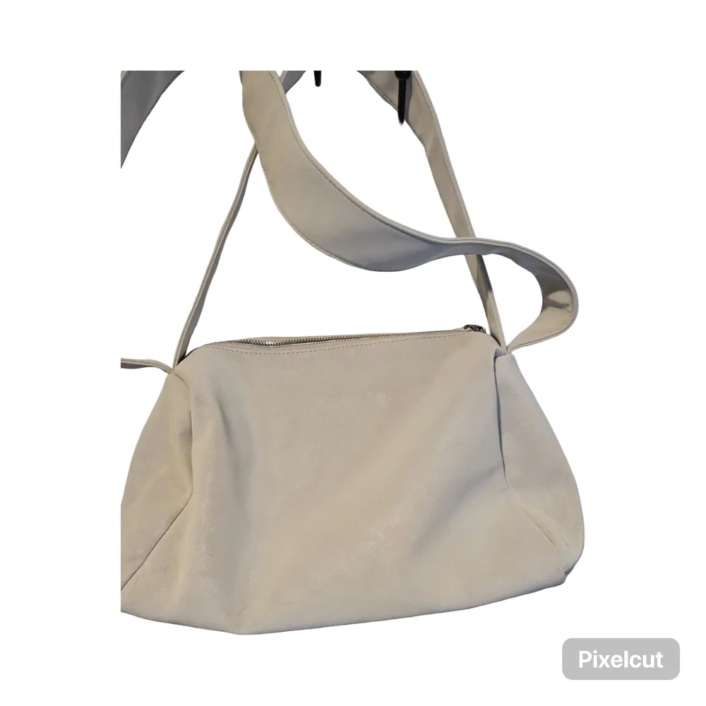 New JACD Light Silver Hobo Style Shoulder/Crossbody Purse